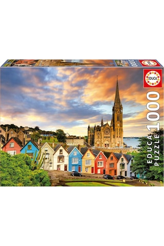 Educa 1000 Parça İrlanda Cobh Katedrali Puzzle - 19927 - Cobh Cathedral Ireland