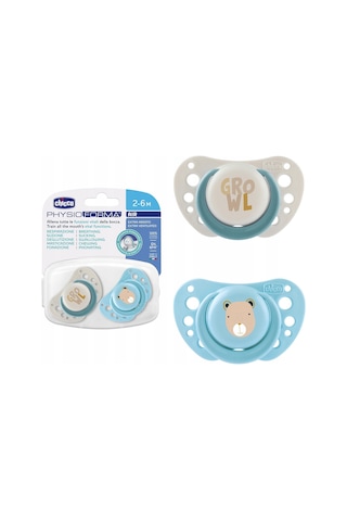 Chicco Physioforma Air 2'li Silikon Emzik 2-6 Ay Erkek