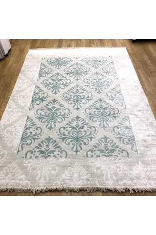 Eko Halı Venice Kcm 564 L.t.d.k. Blue İthal El Dokuma Halı Mavi