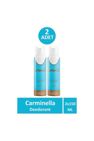 Hunca Carminella Kadın Sprey Deodorant 150 ML x 2
