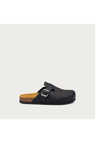 Nero Black Terlik Erkek 19r9 Frau Crazy-s Open Shoe/mule Siyah