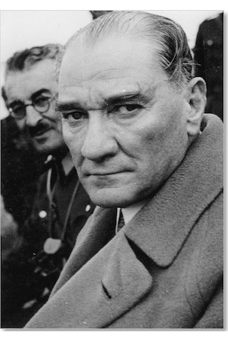 Cakasepetim Atatürk Yakın Plan Fotoğraf Ahşap Mdf Tablo