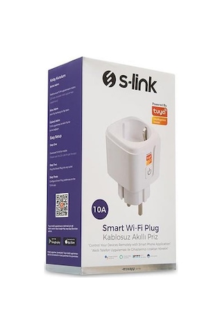 S-link Swapp Sl-01 16a Wi-fi Tuya Destekli Akıllı Priz