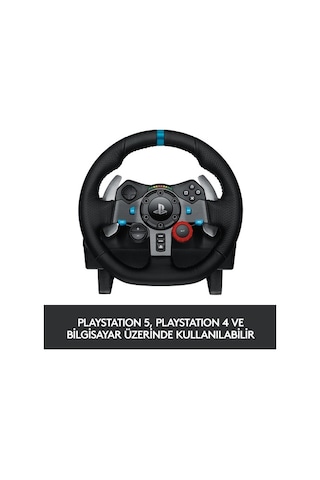 Logitech G G29 Ps5, Ps4 ve Pc ile Uyumlu Driving Force Yarış Dire