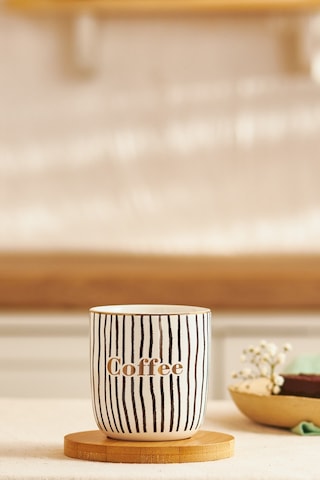 Emsan Tinycoffe 2 Parça New Bone Kupa Seti 200 Ml Siyah