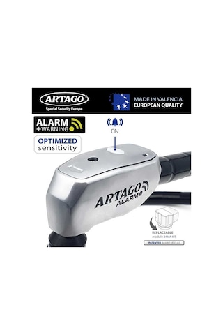 Artago Art6 150cm Alarmlı Halat Kilit