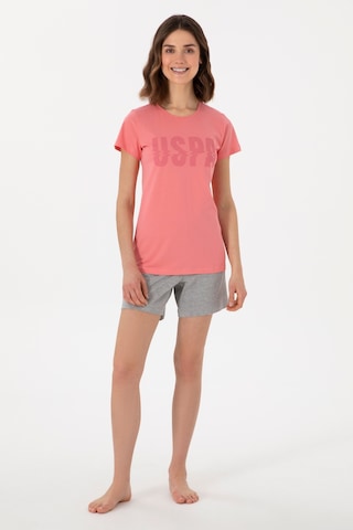 U.s. Polo Assn. Kadın Pembe Pijama Takım 50312917-vr041 Pembe