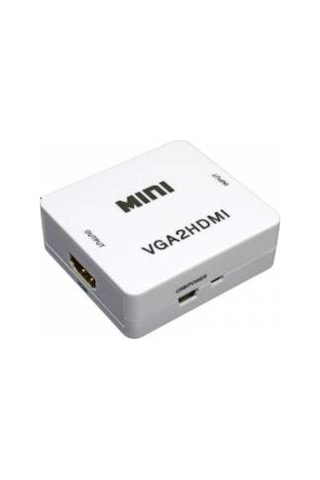 Vga To Hdmı Hdmı Çevirici Dönüştürücü Converter Vga Hdmı Çevirici