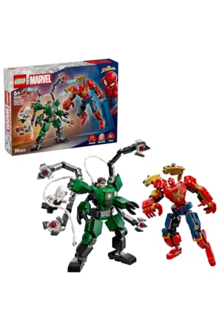 LEGO® ǀ Marvel Robot Savaşı: Örümcek Adam, Doktor Oktopus’a Karşı 76338 - 6 Yaş ve Üzeri Çocuklar için Oyuncak Yapım Seti (315 P)