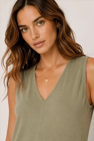 Fashion Friends Sırtı Çapraz Biyeli Kadın Elbise 26y0378k1 Haki