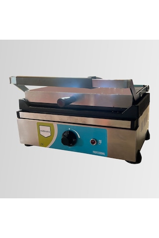 Midinoks MD.R76 16 Dilim Döküm Tost Makinası Elektrikli Gri