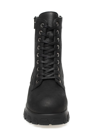 Forelli 28368z Rozwest Casual Siyah Kadın Bot Siyah