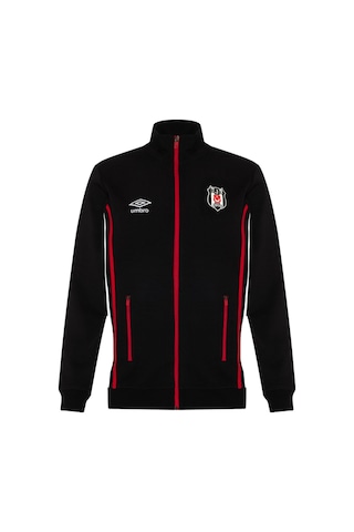Beşiktaş Lisanslı Fermuarlı Sweatshirt 25/26 Sezon SiYAH