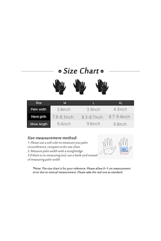 Symbee Erkek Kışlık Polar Motosiklet Eldiveni, Yağmura Karşı Koruma, Dokunmatik Ekran, Rüzgara Dayanıklı, Siyah Xl