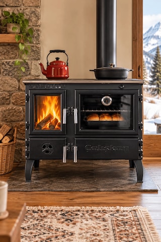 Reyo Stove Rabat 3d Gurme Tuğlalı Fırınlı Şömine Soba En Sertifikalı