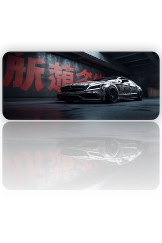 Amg Baskılı 90x40 Kaymaz Taban Mousepad 90x40cm