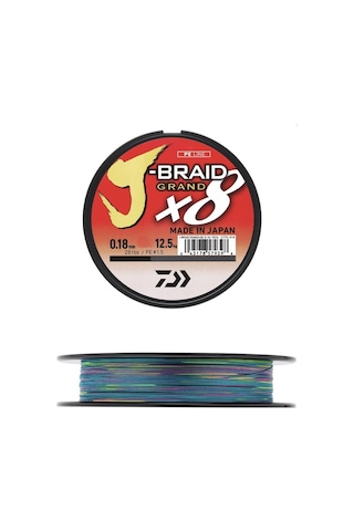 Daiwa Jb Grand 8b 300m Multi Color İp Misina 0,20 Mm
