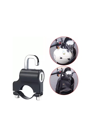 Sunup Sn-24295 22-26mm Universal Motosiklet Kask Kilidi