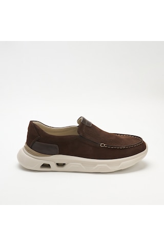 Sneaker Erkek Og-2413 John May 924-144 Kahve Hvl Nubuk-kahve Marsel Kahverengi