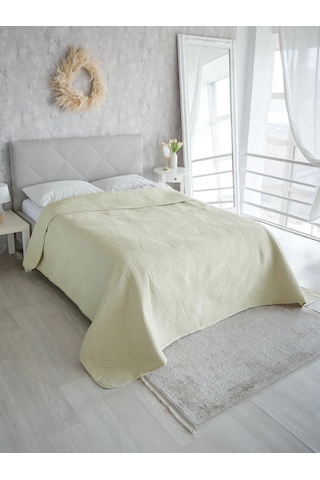 Marianna Yaprak Örtüsü 150x220 Yatak Ve Kanepe İç 63399847 Fildişi