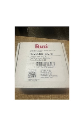 Ruzi Rem 03 İç Lastik Şamrel Yaması
