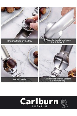 Özel Üretim Profesyonel Kaymaz Sağlı Ergonomik Paslanmaz Çelik Metal Kestane Çizici Pense