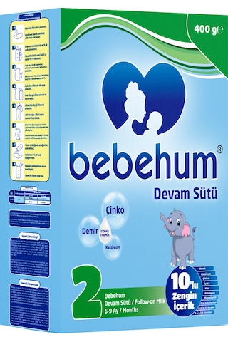 Bebehum 2 Numara Devam Sütü 6-9 Ay 400 gr