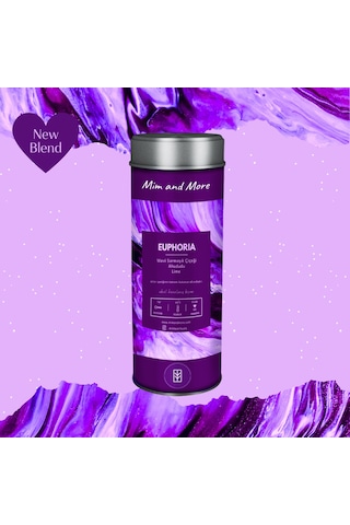 Mim and More Euphoria Tea - Ahududulu Mavi Sarmaşık Çiçeği Harmanı