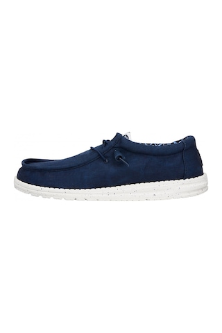 Sneaker Günlük Erkek Hd.40700 Hey Dude Wally Canvas 410 Navy Lacivert