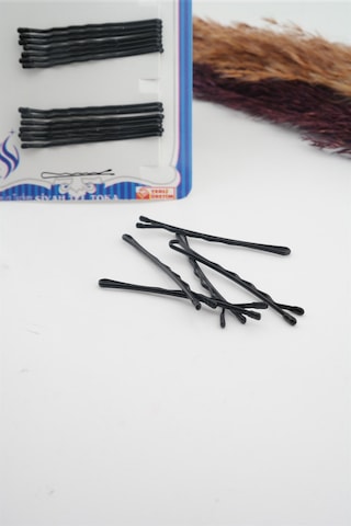 Kadın Siyah Tel Toka Seti Siyah-Tek Ebat