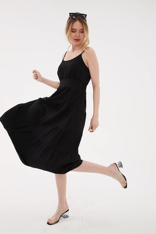 Fashion Friends Fashıon Frıends Kadın İp Askılı Elbise 23y-elb0321k1 Çok Renkli