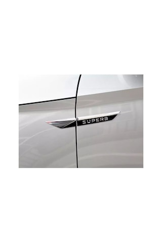 Skoda Super B Uyumlu 4'lü Çamurluk Logosu