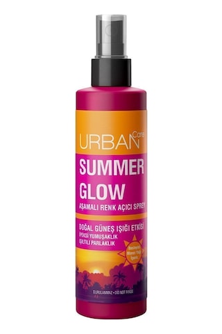 Summer Glow Aşamalı Renk Açıcı Sprey-150ml-vegan