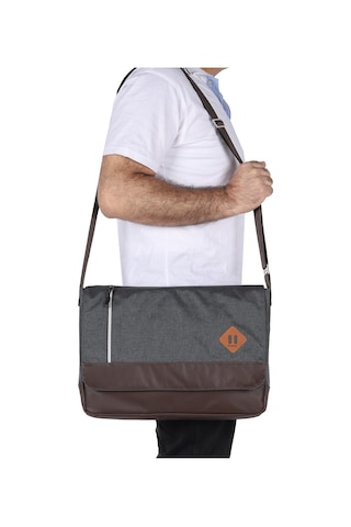 Strong 15.6 Inch Laptop Bölmeli Omuz Askılı Postacı Çantası Kft04