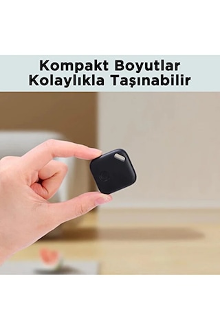 Apple Bul Ağı Uyumlu Tag Akıllı Takip Cihazı - Kayıp Eşya, Evcil Hayvan Takip, Çocuk, Araç 1