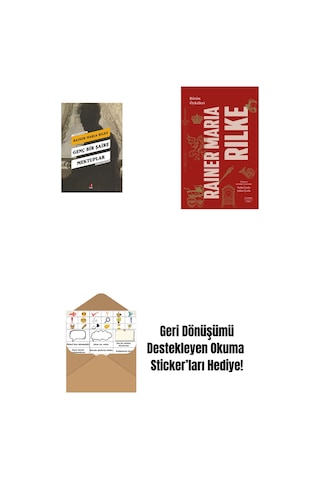 Genç Bir Şaire Mektuplar + Malte Laurids Brigge'nin Notları + Okuma Sticker'ları