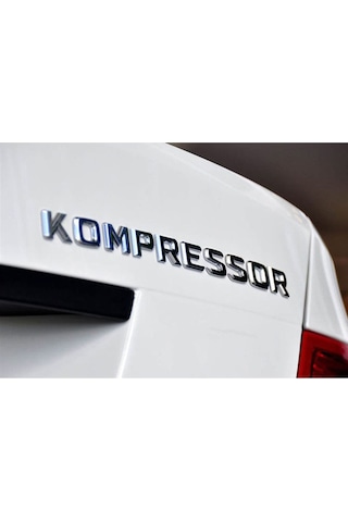 Kompressor Yazısı - Mercedes Kompressor C180 C200 C230 E200 E230