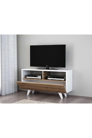 Dekorister Novella K3 Tv Ünitesi Beyaz-Ceviz