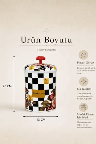 3'lü Çiçek Desenli Plastik Saklama Kabı Seti 2.5 L Çok Renkli