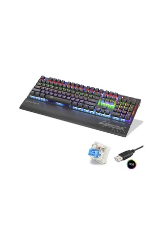 Mekanik Klavye Blue Switch Bilek Destekli Rgb - Siyah G525xb Evimdeyokyok