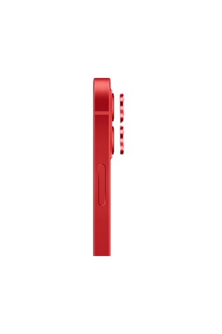 Safeus Safir Temperli Kamera Lens Koruyucu Apple Uyumlu iPhone 12 Ve Mini İle Kırmızı