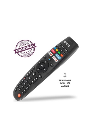 Ses Komutlu Onvo Profilo Saba Ses Komutlu Android Smart Led Tv Kumanda
