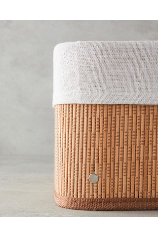 English Home Gina Bambu Sepet 20x15x10 Cm Açık Kahverengi