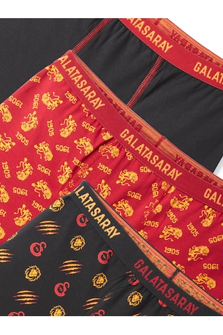 Gsstore Galatasaray 3'lü Çocuk Boxer C242306 981026