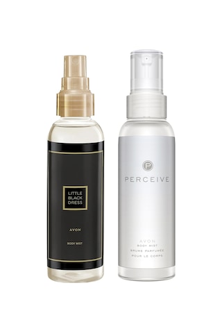Avon Kadın Vücut Spreyi Little Black Dress 100 ML + Perceive 100 ML