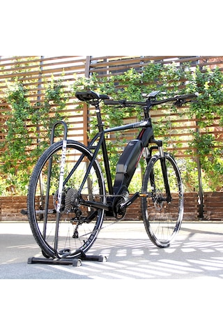 Bisan E - Trekking - 28 Jant 19'' 48cm M - L Kadro Elektrikli Trekking Bisiklet - Siyah Kırmızı Çok Renkli