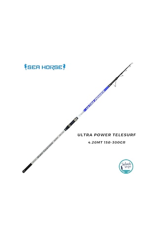 Sea Horse Ultra Power Surf 4.20mt 150-300gr Teleskopik Surf Kamış Standart