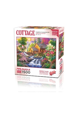 Ks Games Puzzle 1500 Songbirds At Summertime Mill
