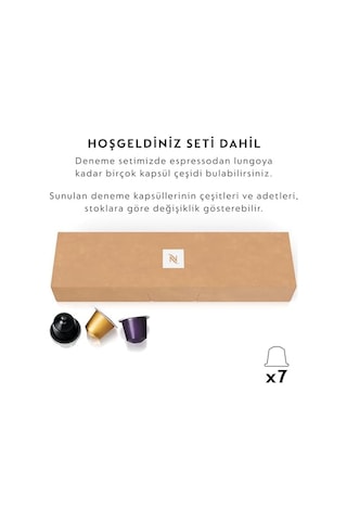 Nespresso C30 Essenza Mini Kapsüllü Kahve Makinesi, Beyaz Enerji Sınıfı A 0.5mm Kenar Kalınlığı