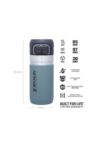 Stanley The Quick Flip Paslanmaz Çelik Termos Bardak 0.47 LT Açık Mavi